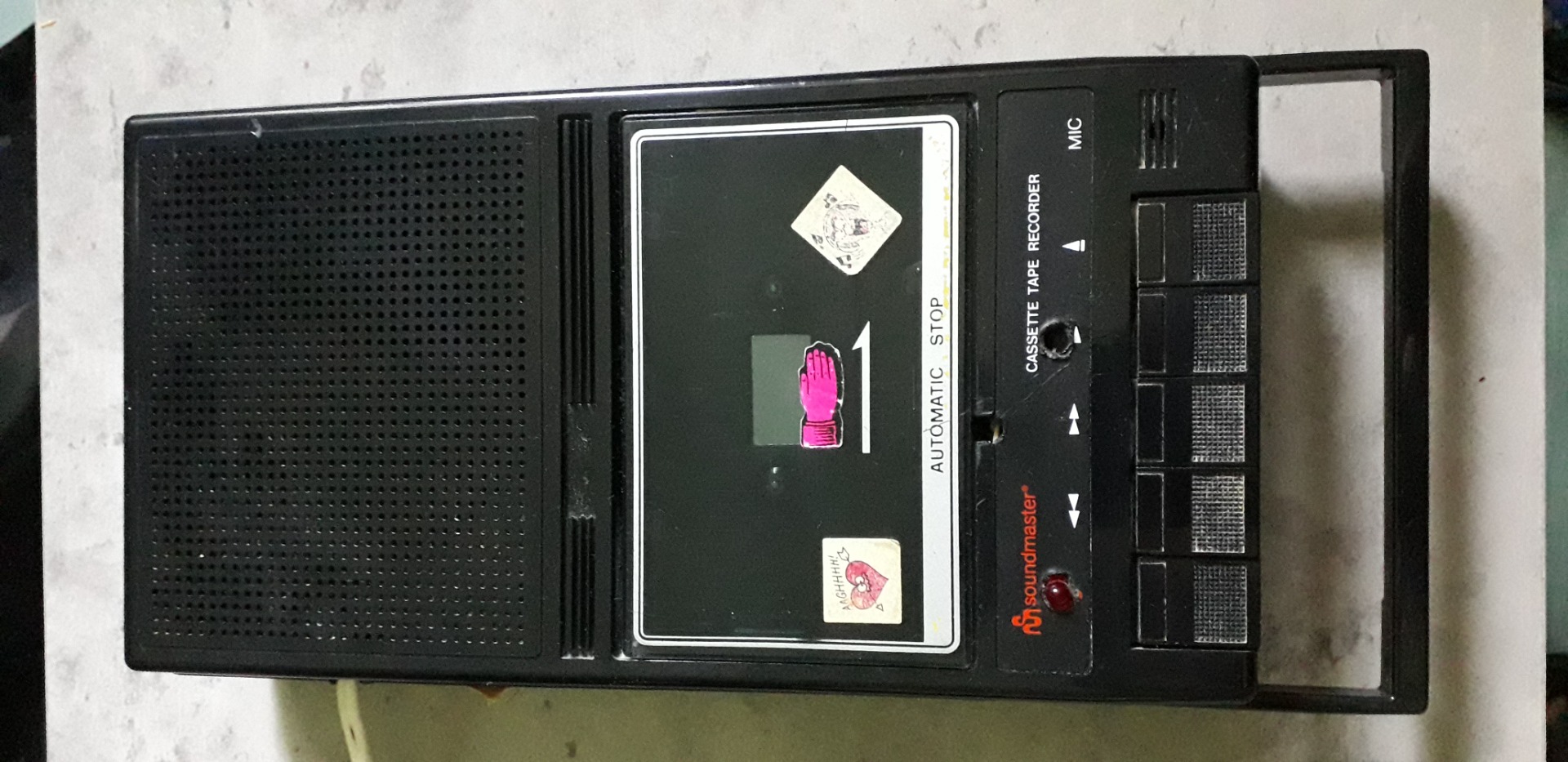 kazeťák mám schovaný dodneška